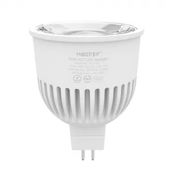 LED retrofit žárovka MIBOXER FUT112 GU5.3/MR16 6W RGB-CCT 2,4GHz Smooth Dim Smart Spotlight