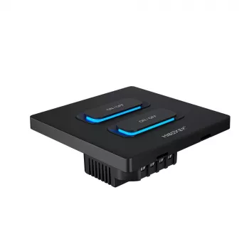 MIBOXER ESW2B 2-gang Smart Switch LED dálkový ovladač s WiFi a 2,4GHz pohybovým senzorem a stmívačem