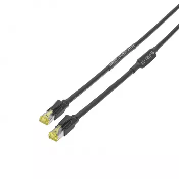 Síťový kabel Sommer Cable SC-Mercator CAT.7 PUR, 8 x 0,14 mm², RJ45 na RJ45, HIROSE, černý, 5 m (P7HS-0500-SW)