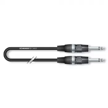Nástrojový kabel Sommer Cable SC-Tricone MKII 6 m černý 6,35 mm TS mono jack