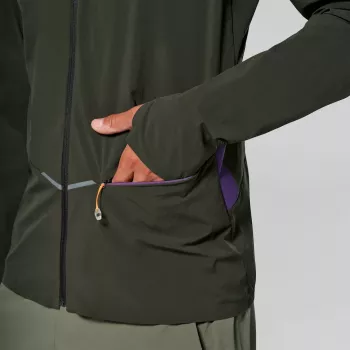 Softshellová bunda Salewa Pedroc Dst Light pánská, Dark Olive, L