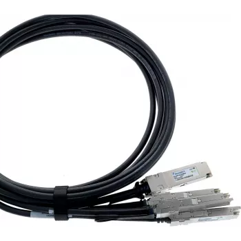BlueLAN QDD-4ZQ100-CU2M-BL 400G QSFP-DD na 4x100G QSFP56 Breakout DAC kabel 2m