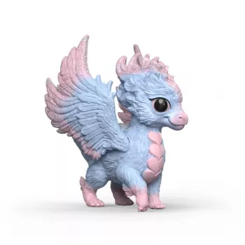 Schleich Bayala Baby Crystal Dragon figurka