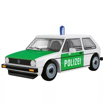 COBI 24642 Volkswagen Golf (1974) Polizei stavebnice, 1:35, bílá