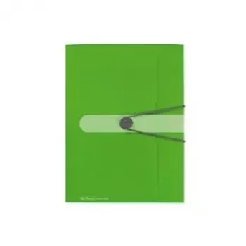 HERLITZ elastické desky A4 PP neprůhledné jablečně zelené