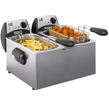 Fritéza FRITEL Starter 6 litrů 4,4 kW šedá