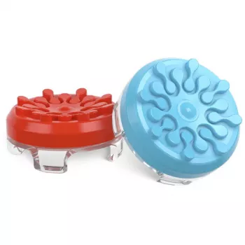 SteelSeries KontrolFreek Performance Thumbsticks Splash (červená/modrá, 2 kusy, pro Nintendo Switch Joy-Cons & Nintendo Switch Lite)