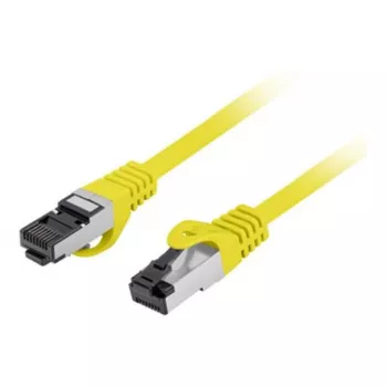 Lanberg patch kabel S/FTP Cat.8.1 2m LSZH CU žlutý Fluke testovaný