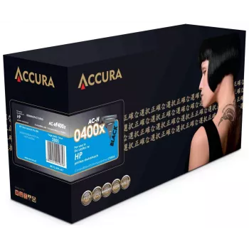 ACCURA tonerová kazeta HP No. 201X (CF400X) černá High Yield kompatibilní