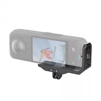 PULUZ adaptér držák horizontální vertikální se šroubem 1/4 inch a systémem GoPro pro Insta360 X4 / Insta360 X5 / PU982B