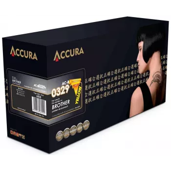 Accura kompatibilní tonerová kazeta (TN-329Y) žlutá vysoká výtěžnost pro Brother