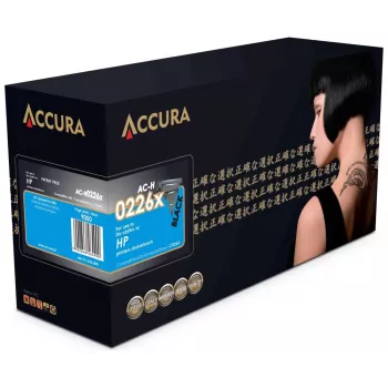ACCURA Tonerová kazeta HP č. 26X (CF226X) – vysoká výtěžnost černá kompatibilní laserová tonerová alternativa