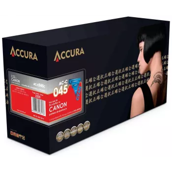 ACCURA Náhradní tonerová kazeta Canon CRG-045HC vysoká výtěžnost azurová