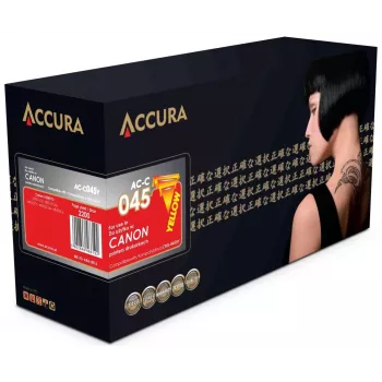 Accura Kompatibilní tonerová kazeta Canon CRG-045HY, žlutá, vysoká výtěžnost