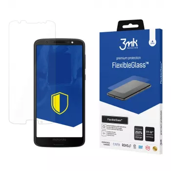 3MK FlexibleGlass hybridní sklo ochranná fólie na displej pro Motorola Moto G6