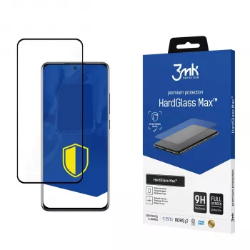 3MK HardGlass Max fólie na displej pro Xiaomi 12 5G – černá