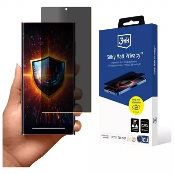 Ochranná fólie na displej 3mk Silky Matt Privacy pro Samsung Galaxy S23 Ultra