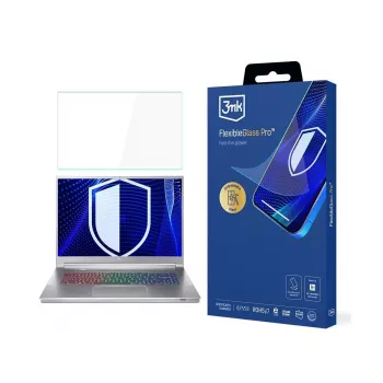 Ochranná fólie na displej 3MK PROTECTION FlexibleGlass Pro pro Acer Predator Triton 300 SE 14 (PT314-51s) - hybridní sklo, tvrdost 7H, 0,3 mm, čirá