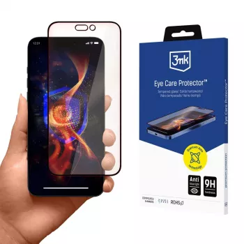 3MK EyeCare Protector ochranná fólie na displej pro Apple iPhone 16 Pro 6,3