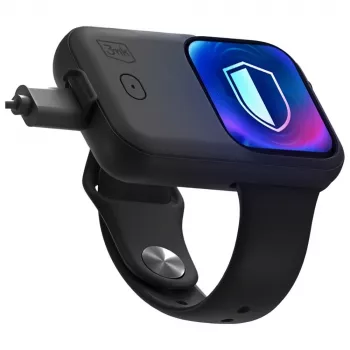 Powerbankové pouzdro 3MK PROTECTION 3mk Endurance pro Apple Watch 40 mm/41 mm 2,5 W 1200 mAh USB-C, černé