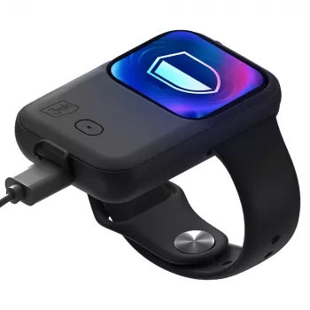 3MK PROTECTION 3mk Endurance Powerbank pouzdro pro Apple Watch 49 mm 2,5 W 1200 mAh USB-C černé