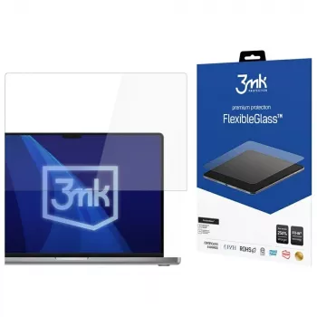 Ochranná fólie na displej 3MK FlexibleGlass z hybridního skla pro Apple MacBook Pro 16 inch (2021-2026)