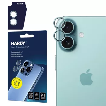 Ochrana objektivu 3MK Apple iPhone 17 HARDY Lens Protection Pro světle zelená