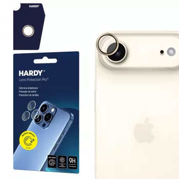Ochrana objektivu 3MK Apple iPhone Air HARDY Lens Protection Pro titanová zlatá