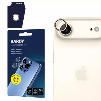 Ochrana objektivu 3MK Apple iPhone Air HARDY Lens Protection Pro titanová zlatá