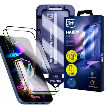 3MK PROTECTION Samsung Galaxy S24/S25 Hardy Hardura 9H tvrzené sklo na displej