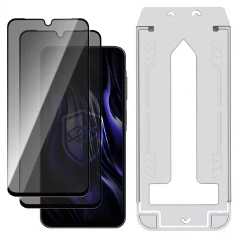 3MK PROTECTION Samsung Galaxy A26 5G - 3mk Hardy Privzone 9H tvrzené sklo proti zvědavým pohledům