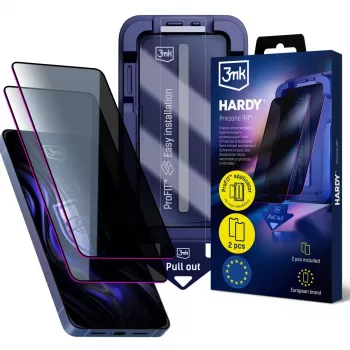 3MK PROTECTION Samsung Galaxy S24 Ultra Hardy Privzone 9H tvrzené sklo proti zvědavým pohledům