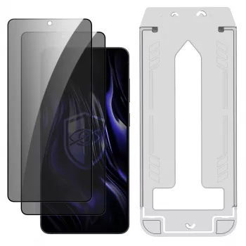 3MK PROTECTION Samsung Galaxy S25 Edge - 3mk Hardy Privzone 9H tvrzené sklo proti zvědavým pohledům