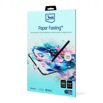 3MK PROTECTION Paper Feeling fólie na displej pro Apple iPad Pro 11 inch (M5) - matná, antireflexní, proti otiskům prstů