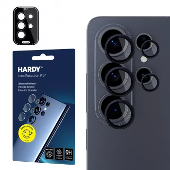 Ochrana objektivu 3mk Hardy Lens Protection Pro černá pro Samsung Galaxy S26 Ultra