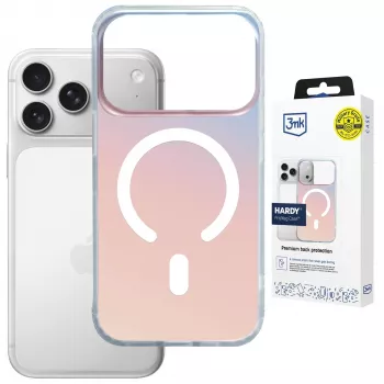 3MK PROTECTION Apple iPhone 17 Pro – 3mk Hardy PrisMag pouzdro transparentní