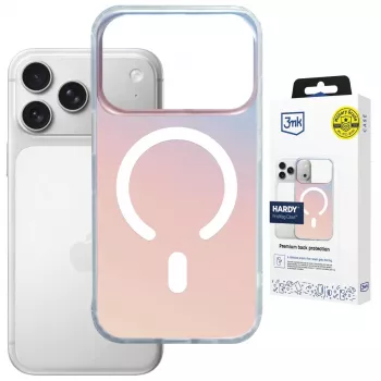 3MK PROTECTION Apple iPhone 17 Pro – 3mk Hardy PrisMag pouzdro transparentní