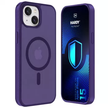 3MK PROTECTION Apple iPhone 15 Hardy Hazy MagCase fialové