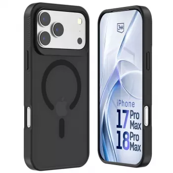 3MK PROTECTION Apple iPhone 17 Pro Max Hardy Hazy MagCase černé