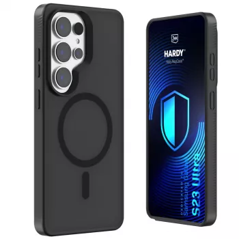 3MK PROTECTION Samsung Galaxy S23 Ultra - 3mk Hardy Hazy MagCase černé
