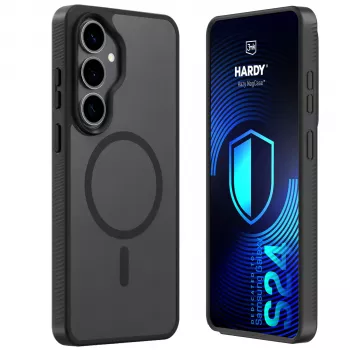 3MK PROTECTION Samsung Galaxy S24 - 3mk Hardy Hazy MagCase černé