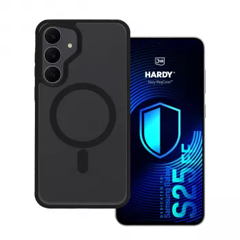 3MK PROTECTION Samsung Galaxy S25 FE - 3mk Hardy Hazy MagCase černé