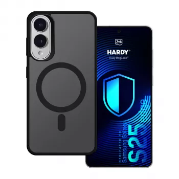 3MK PROTECTION Samsung Galaxy S25 Edge - 3mk Hardy Hazy MagCase černé