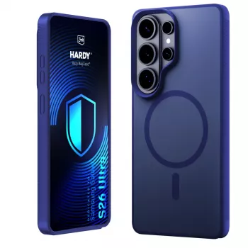 3MK PROTECTION Samsung Galaxy S26 Ultra - 3mk Hardy Hazy MagCase modré