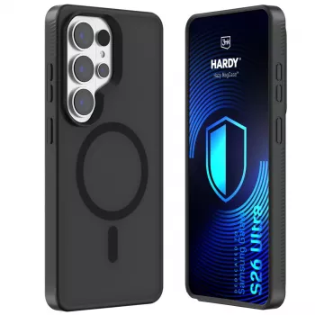 3MK PROTECTION Samsung Galaxy S26 Ultra - 3mk Hardy Hazy MagCase černé