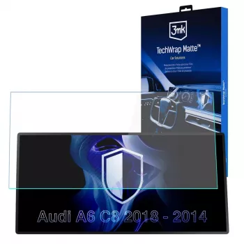 Ochranná fólie na středový displej 3MK PROTECTION TechWrap matná pro AUDI A6 C8 2018-24