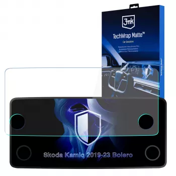 Ochranná fólie na středový displej 3MK PROTECTION TechWrap matná pro Skoda Kamiq Bolero 2019-23