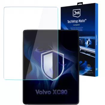Ochranná fólie na středový displej 3MK PROTECTION 3mk TechWrap Matte pro Volvo XC90 2025-
