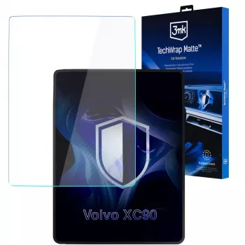 Ochranná fólie na středový displej 3MK PROTECTION 3mk TechWrap Matte pro Volvo XC90 2025-