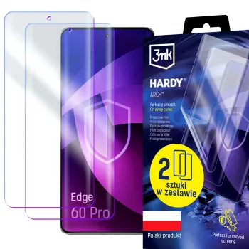 3mk Hardy ARC+ ochranná fólie na displej pro Motorola Edge 60 Pro, 2 ks
